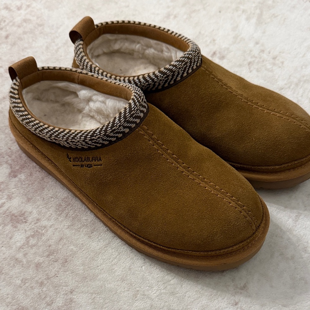 Koolaburra Men's Brown Slip-On Loafers
